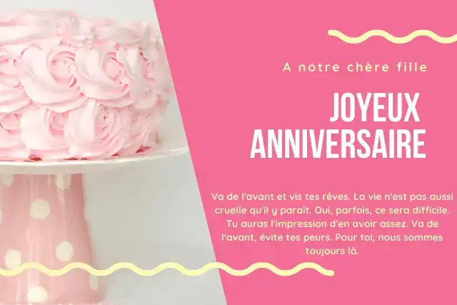 Joyeux Anniversaire Ma Fille Textes Et Sms